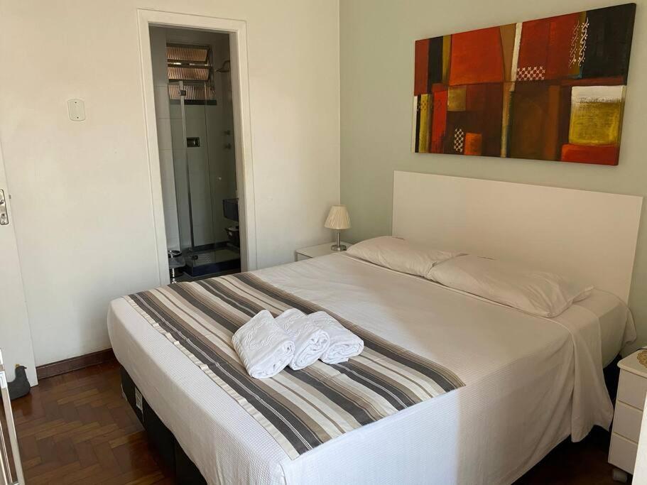 Charmoso Apartamento Na Av. Atlantica, Copacabana 리오데자네이루 외부 사진