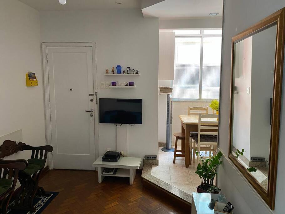 Charmoso Apartamento Na Av. Atlantica, Copacabana 리오데자네이루 외부 사진